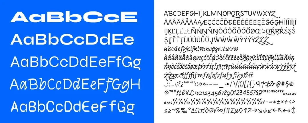 Syne font