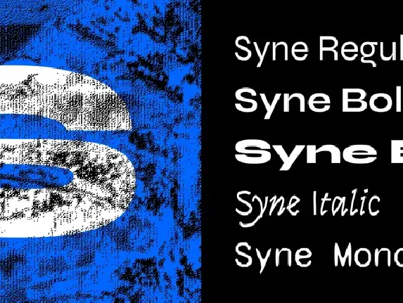 Syne font