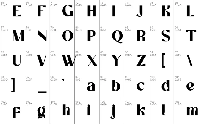 Switchyard font