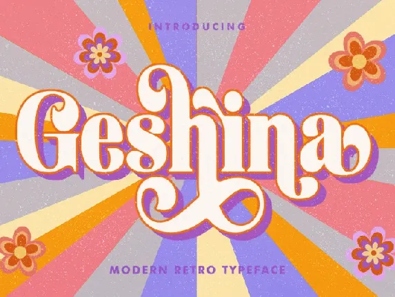 Geshina font