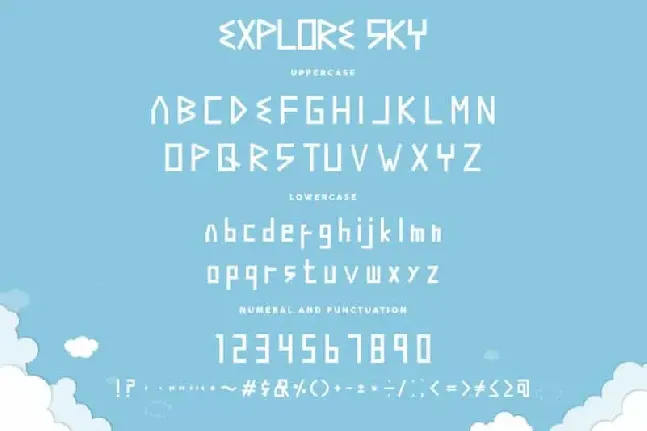 Explore Sky Duo Family font