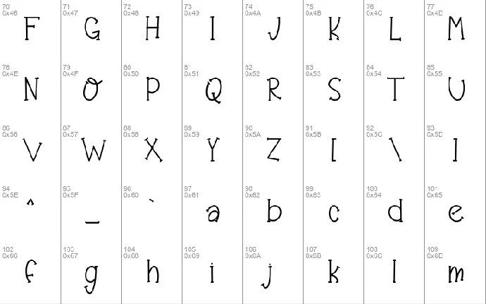 Wenykidos font