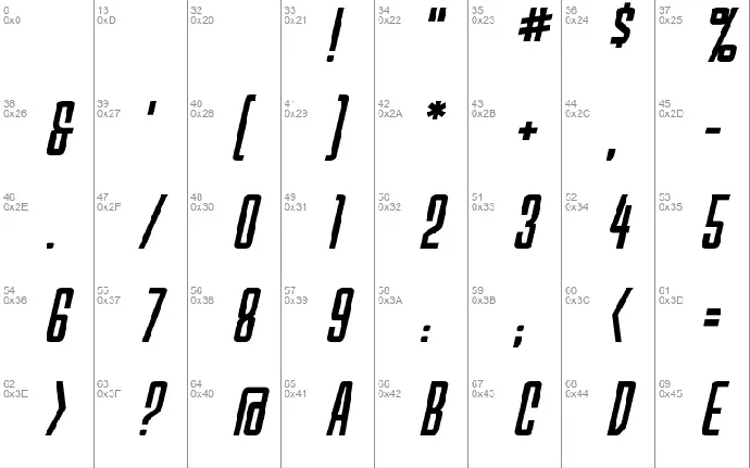 MechEffects1 BB font