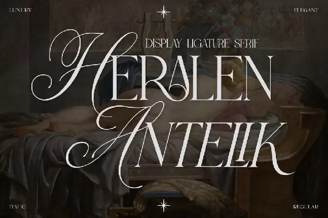 Heralen Antelik font