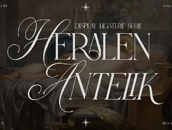 Heralen Antelik font