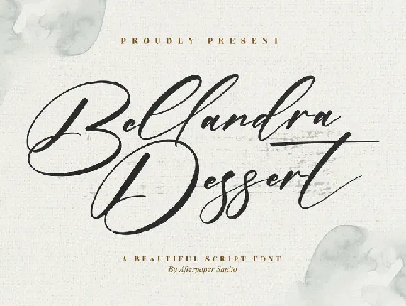 Bellandra Dessert font