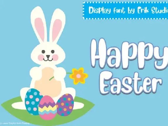 Happy Easter Display font