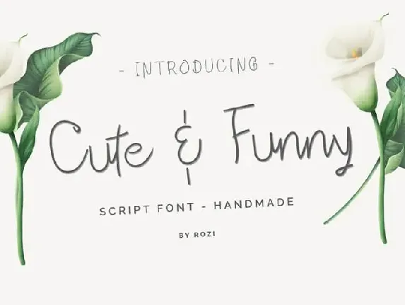 Cute & Funny font