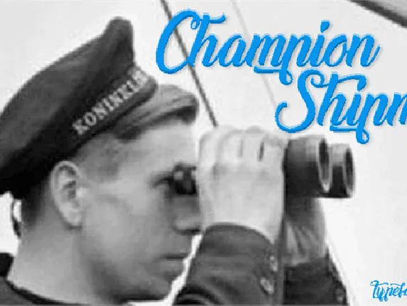 Champion Shipmate font