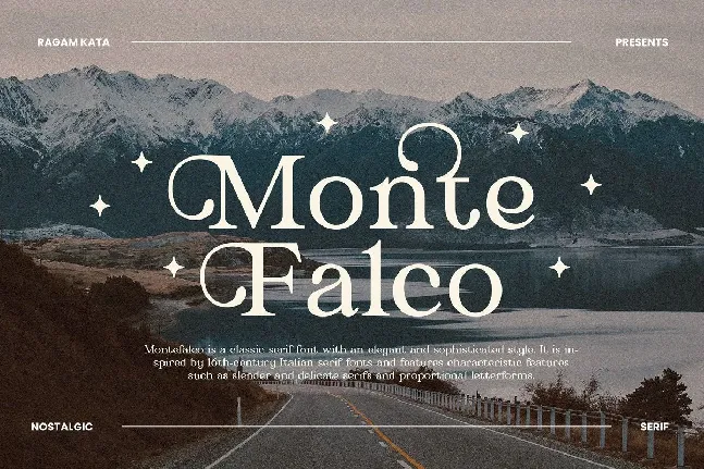 Monte Falco font