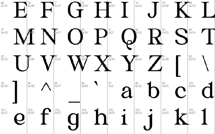 Monte Falco font