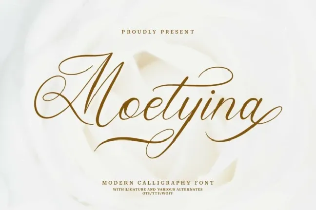 Moetyina font