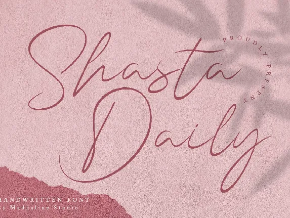 Shasta font