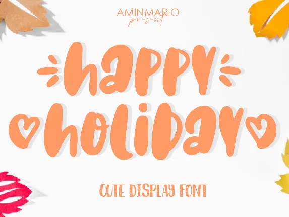 Happy Holiday font