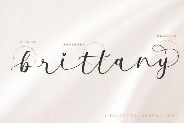 Milda Bouncy Calligraphy Script font