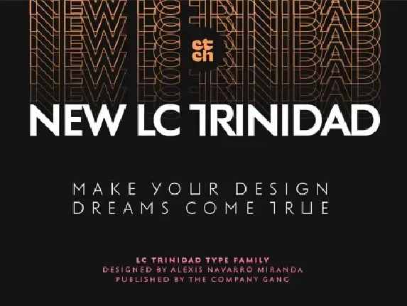 Lc Trinidad Family font