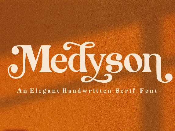 Medyson Serif font