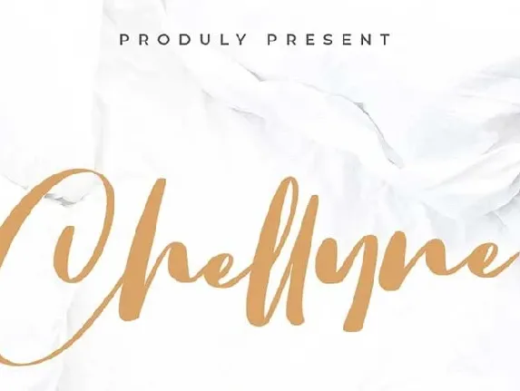 Chellyne Modern Script font