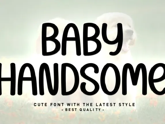 Baby Handsome font