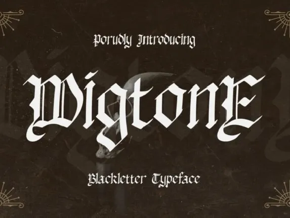 Wigtone font