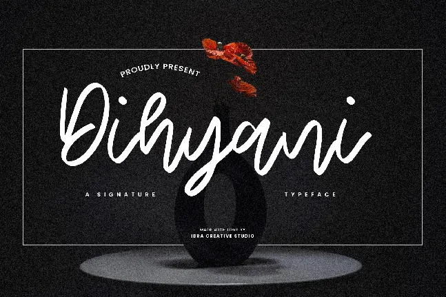 Dihyani Personal Use font