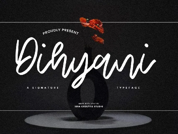 Dihyani Personal Use font