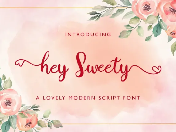 HeySweety font