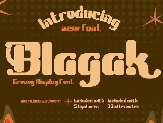 Blagak font