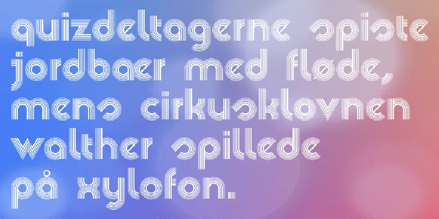 Veselka 4F font