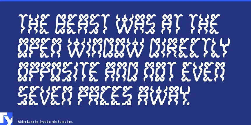 White Lake font