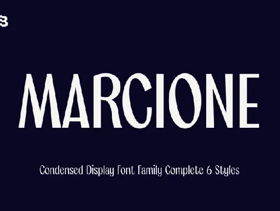 Marcione Family font