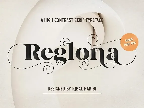 Reglona font