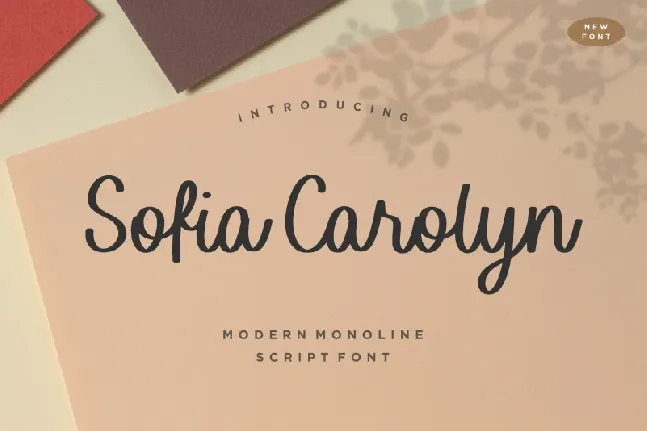 Sofia Carolyn font