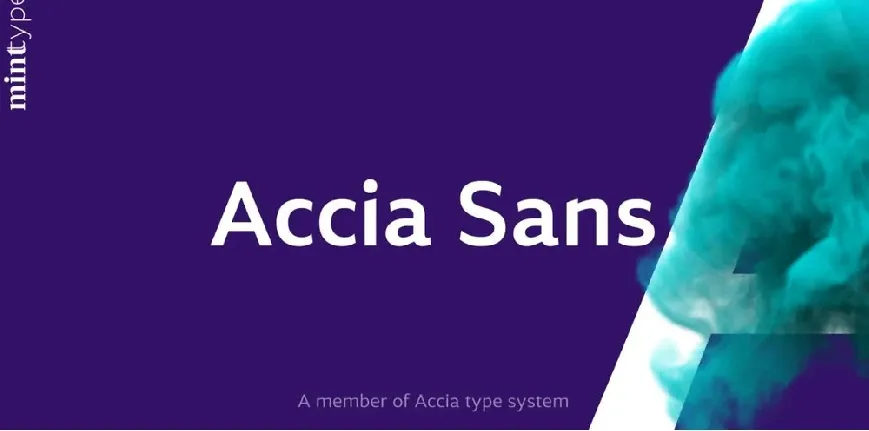 Accia Sans font