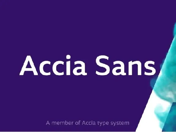 Accia Sans font