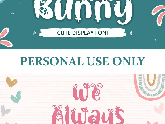 Little Bunny font