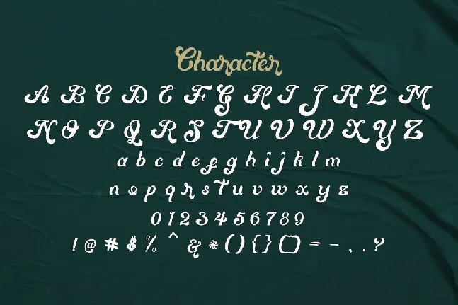 Mentari Bold Script Rerto font