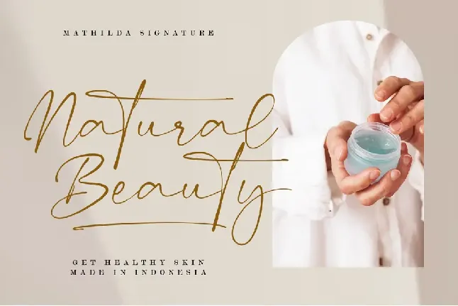 Mathilda Signature font