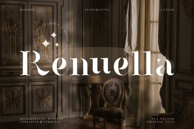 Renuella font