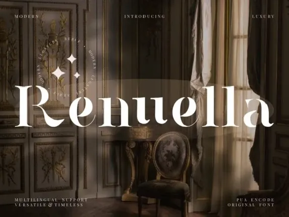 Renuella font