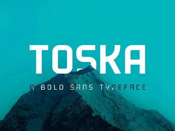 Toska font