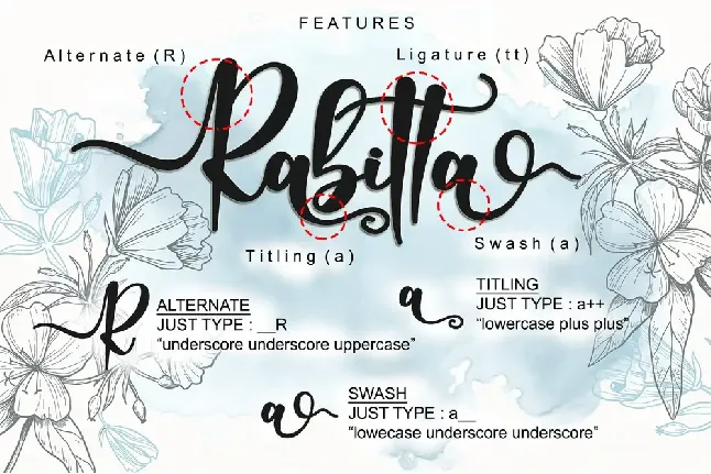 Rabitta - Personal Use font