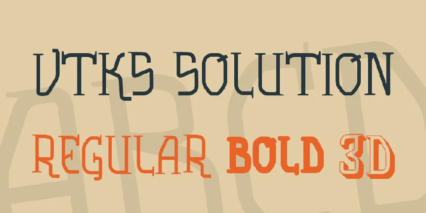 vtks solution font