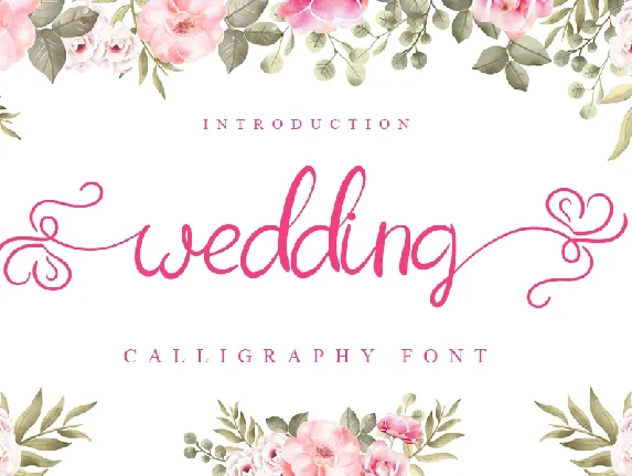 Wedding font