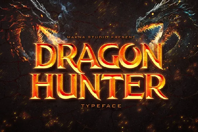 Dragon Hunter font