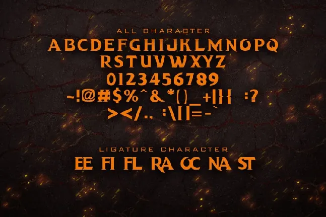 Dragon Hunter font