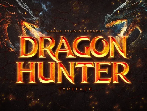 Dragon Hunter font