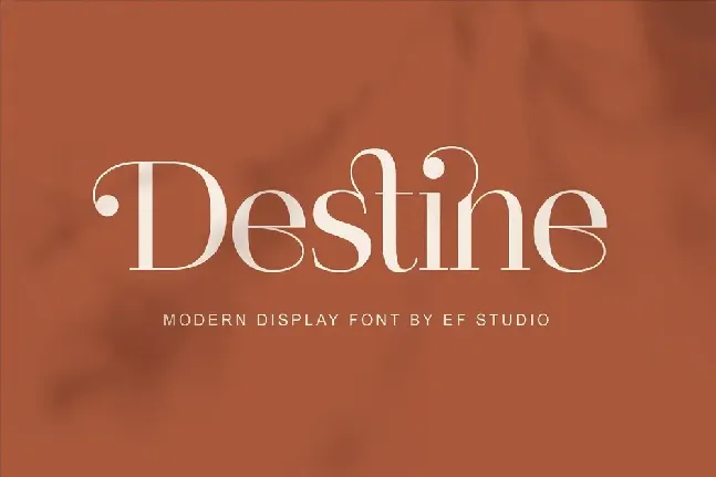 Destine font