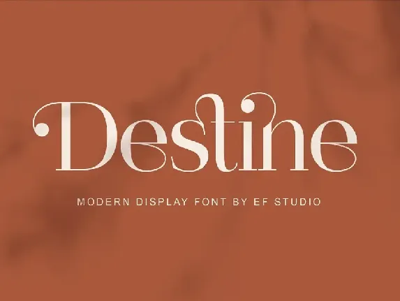 Destine font