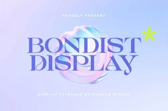 Bondist font